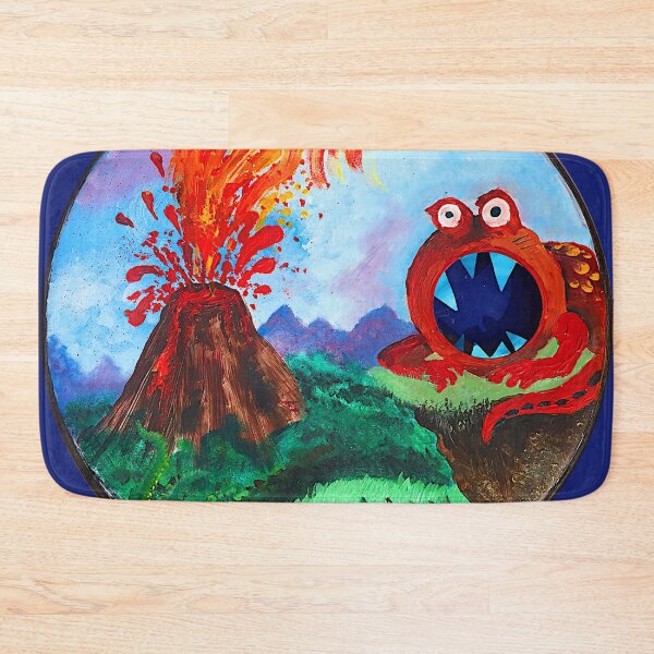 Item preview, Lava Fireball Volcano - Roaring Red Dino designed and sold by sweetlemon134.