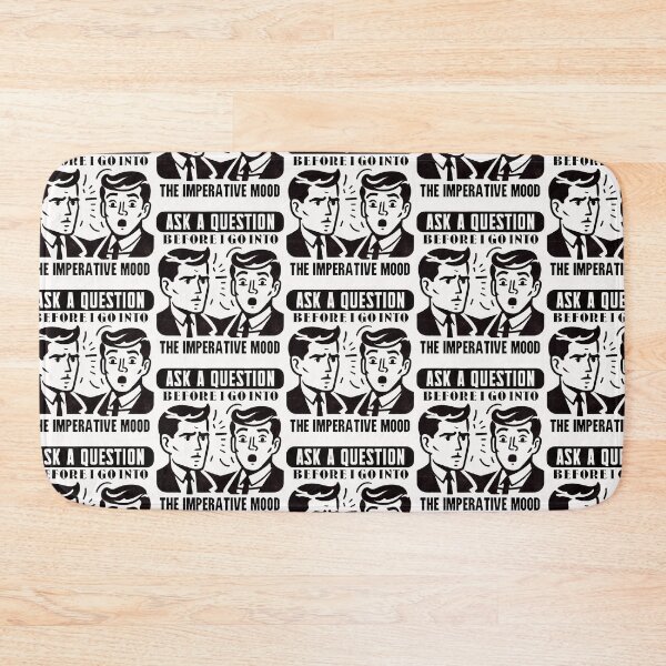 Item preview, Questioning Expressions: Black & White Duo designed and sold by SplashTastic.