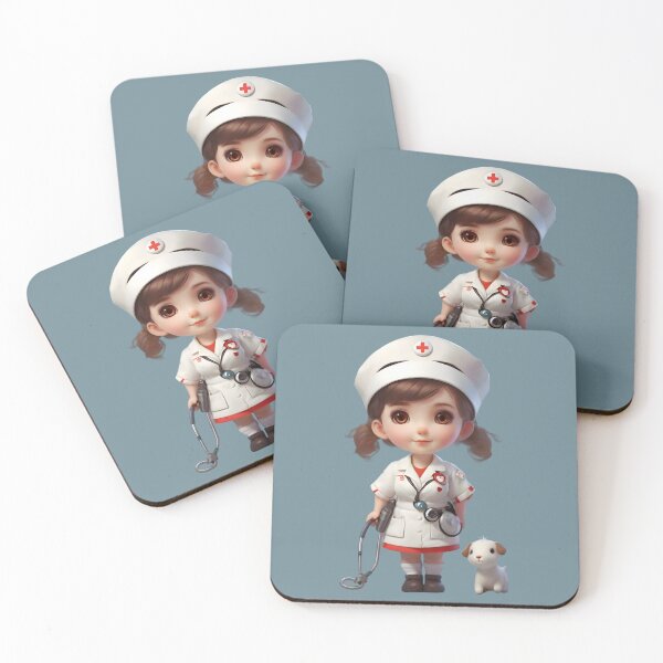 Item preview, Cute mini nurse  designed and sold by WalterGomes.
