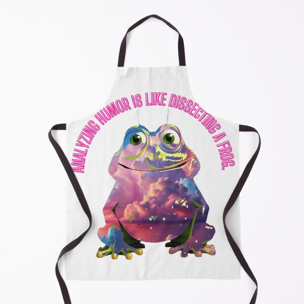 Item preview, Frog Humor: Analyzing humor is like dissecting a frog. designed and sold by RvinJo8.