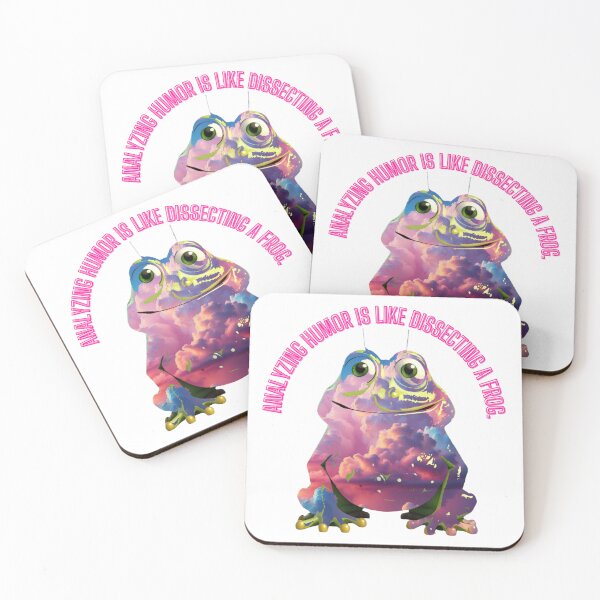 Item preview, Frog Humor:  Analyzing humor is like dissecting a frog. designed and sold by RvinJo8.