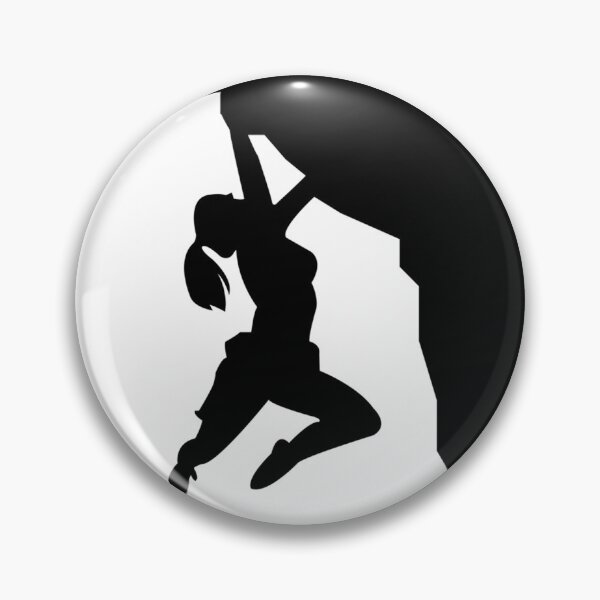 Item preview, woman rock climbing designed and sold by UARTZ.