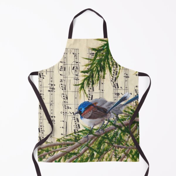 Item preview, Purple Backed Fairy Wrens designed and sold by Charlene's Art.