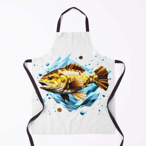 Item preview, geometric Cod fish designed and sold by Cardsurveyors.