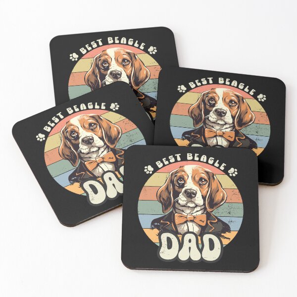 Item preview, Best Beagle Dad Design designed and sold by Hansani Nuwanmini Jayawickrama.