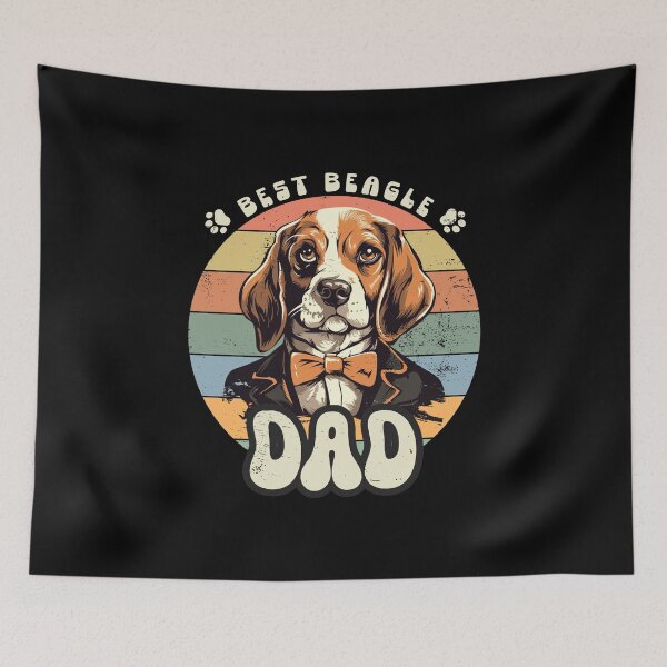 Item preview, Best Beagle Dad Design designed and sold by Hansani Nuwanmini Jayawickrama.