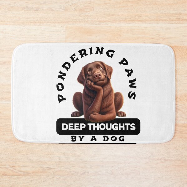 Item preview, Pondering Paws: Deep Thoughts by a Dog designed and sold by Hungry-Murphy.