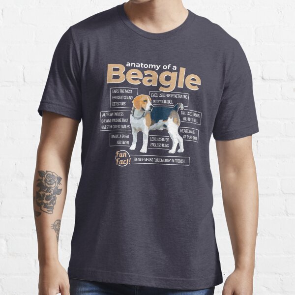 Anatomy of a Beagle Essential T-Shirt