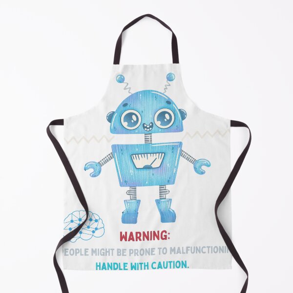 Item preview, funny joke robot design designed and sold by Dwipo Design.