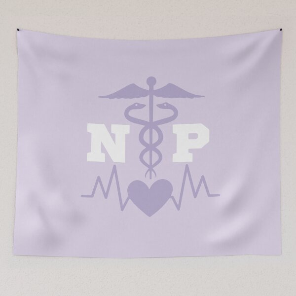 Item preview, Typography Nurse practitioner  designed and sold by Kawabijutsu21.