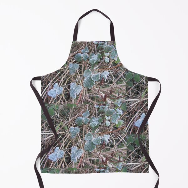 Item preview, Winter Frosting On Blackberry Leaves designed and sold by lezvee.