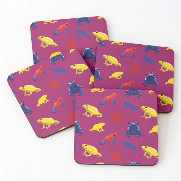 Item preview, Frog Poison Dart Vibrant Pattern designed and sold by SUPERHERON.