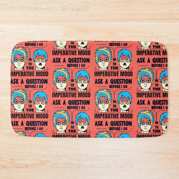 Item preview, Ask a question before I go into the imperative mood: Psychedelic Duo on Red, White, Yellow, and Blue designed and sold by SplashTastic.