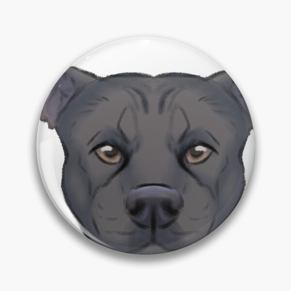 Item preview, blue pit head designed and sold by swamppuppydesigns.