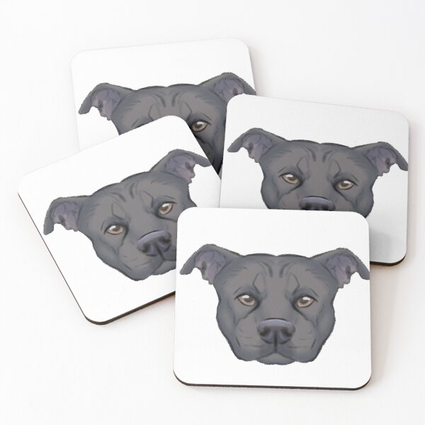 Item preview, blue pit head designed and sold by swamppuppydesigns.