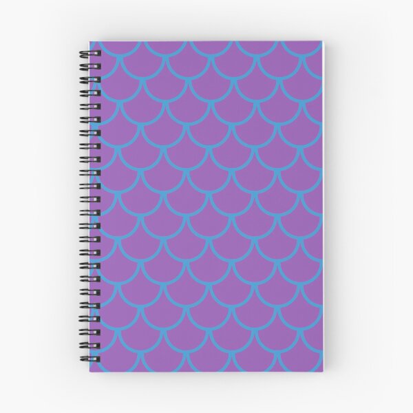 Item preview, Fish Scales Pattern: Blue & Purple designed and sold by Jared Davies.