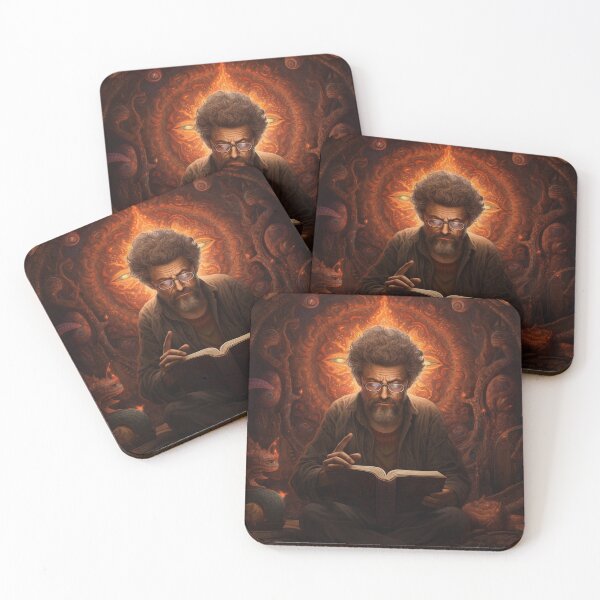 Item preview, Terence McKenna, currently designed and sold by TheGlassPortal.
