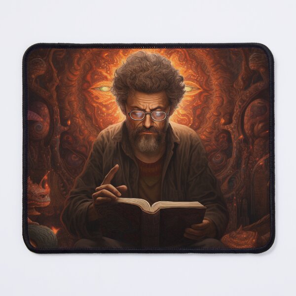 Item preview, Terence McKenna, currently designed and sold by TheGlassPortal.