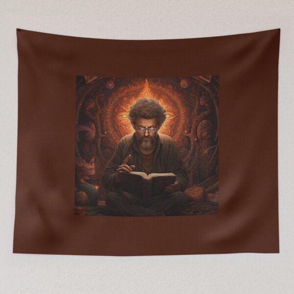 Item preview, Terence McKenna, currently designed and sold by TheGlassPortal.