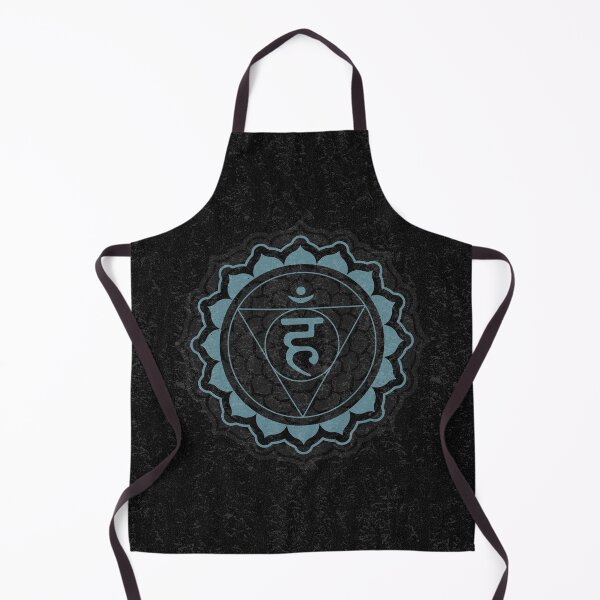 Item preview, Throat Chakra Mandala - Coal + Peacock designed and sold by Irene Estelle.
