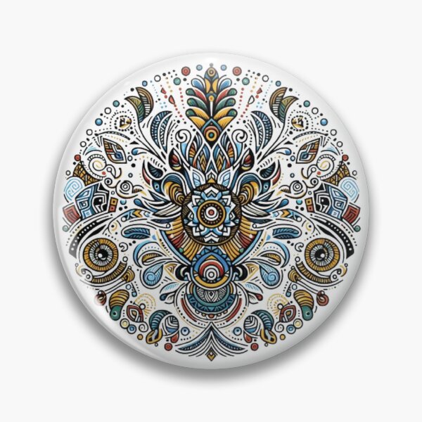 Item preview, Ndebele Design Tribal Pattern | African Style Geometry Art designed and sold by Agmari.