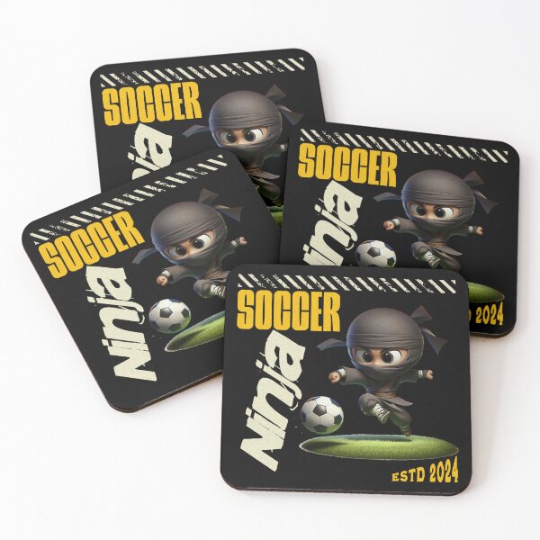 Item preview, SOCCER NINJA - CUTE KWAII LITTLE SOCCER PLAYER designed and sold by justyna-s28.