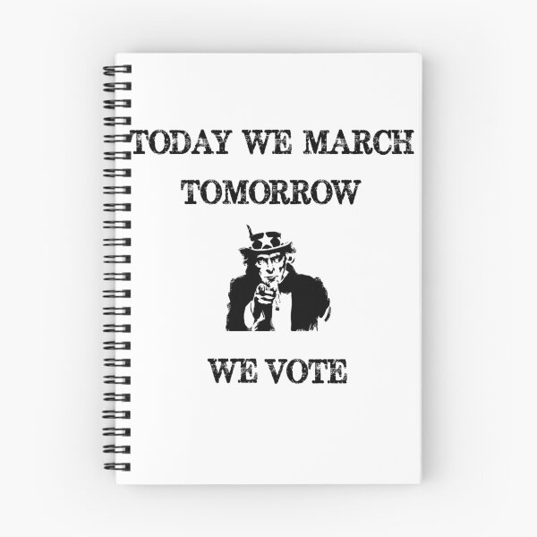 Item preview, Today We March Tomorrow We Vote Vote Them Out Blue Wave Politics Vintage Retro Style Gear designed and sold by Greenguy79.