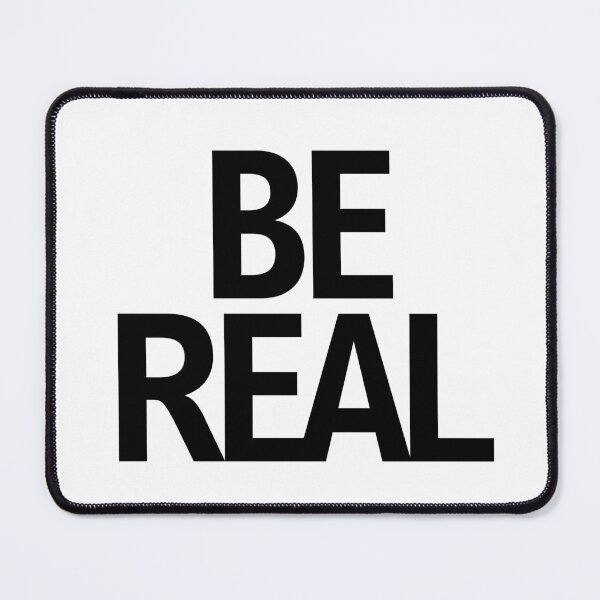 Item preview, BE REAL Typography Inspired by Mike Tyson Quote designed and sold by ironpalette.