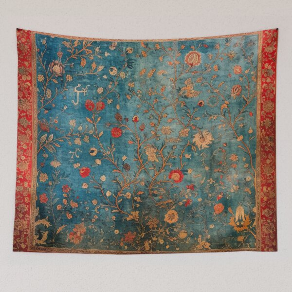 Item preview, Enchanting Oriental Carpet Beautiful Floral Design  designed and sold by GrinGalore.