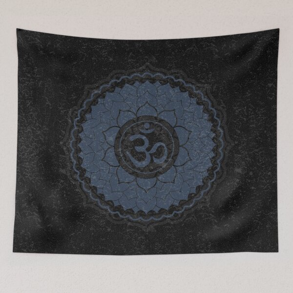 Artikelvorschau, Crown Chakra Mandala - Coal + Dusk entworfen und verkauft von Irene Estelle.