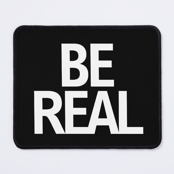 Item preview, BE REAL Typography Inspired by Mike Tyson Quote designed and sold by ironpalette.