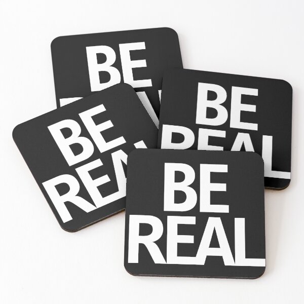 Item preview, BE REAL Typography Inspired by Mike Tyson Quote designed and sold by ironpalette.