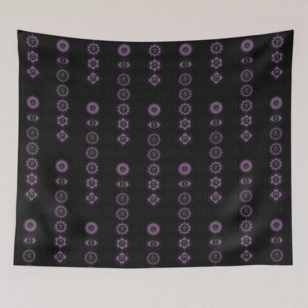 Item preview, The Seven Chakras - Coal + Plum designed and sold by Irene Estelle.