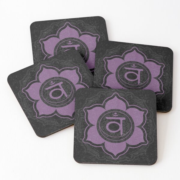 Item preview, Sacral Chakra Mandala - Coal + Plum designed and sold by Irene Estelle.
