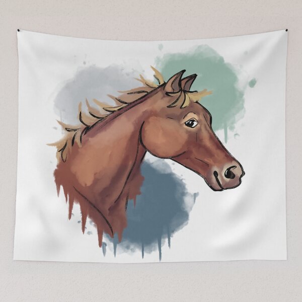 Item preview, Abstract horse designed and sold by Antiope33.