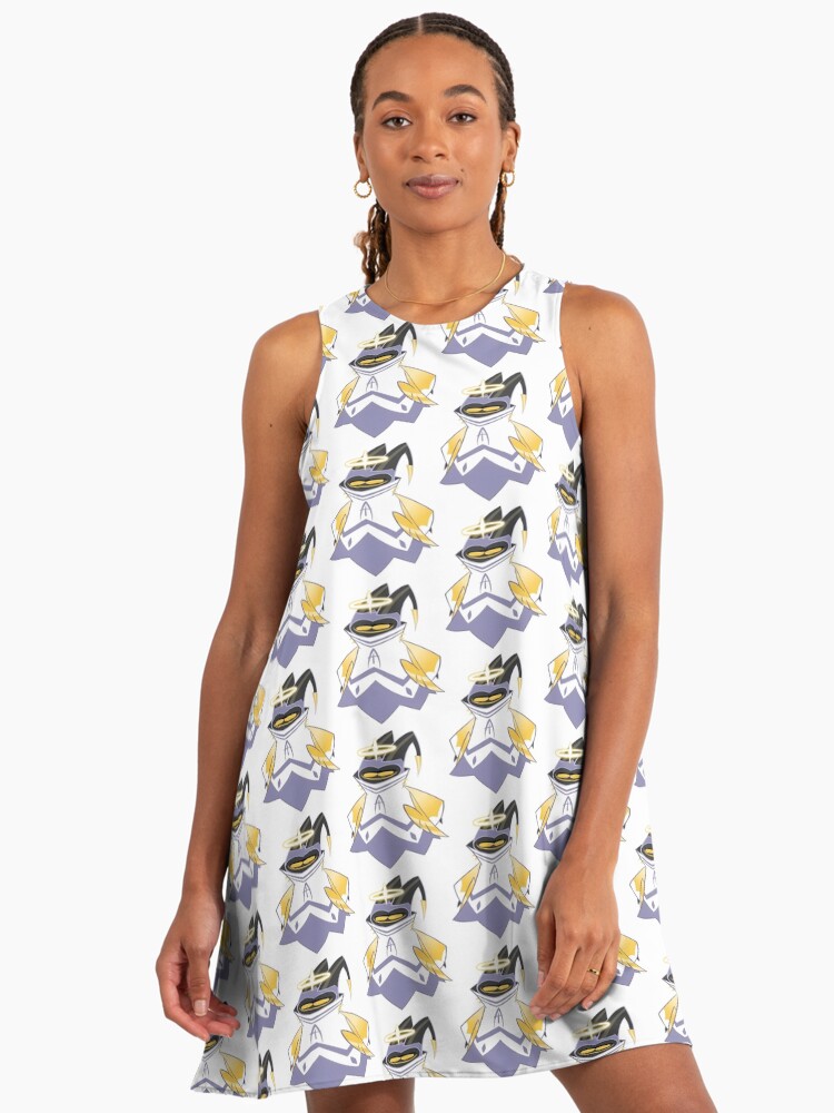 Squished Adam Meme" A-Line Dress by Monti-3D-Design | Redbubble