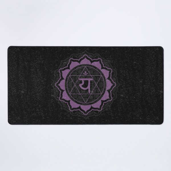 Item preview, Heart Chakra Mandala - Coal + Plum designed and sold by Irene Estelle.