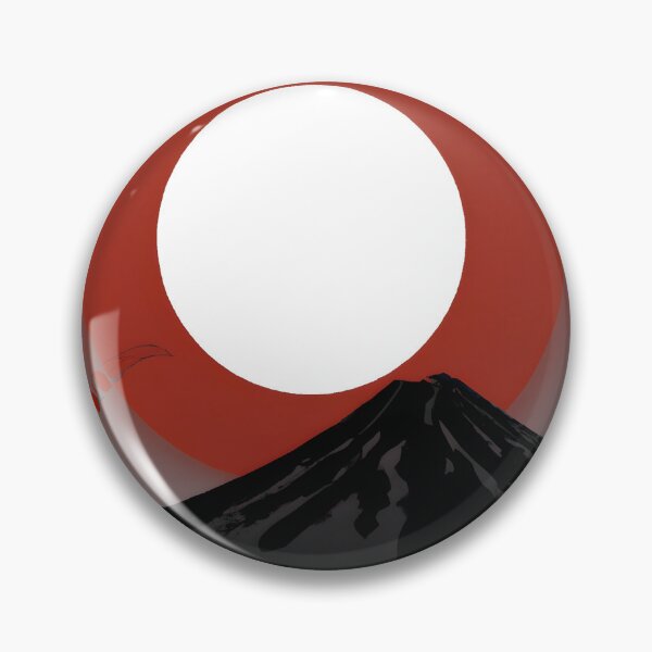 Artikelvorschau, Japanischer Sonnenuntergang hinter einem Berg entworfen und verkauft von MiroK98.