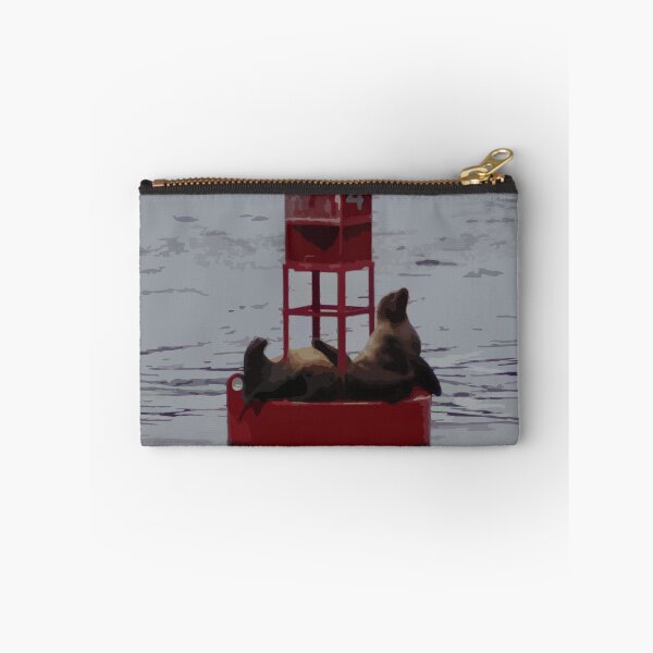 Item preview, Sea lions on buoy designed and sold by Emma Lang.