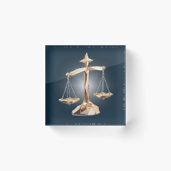 Item preview, Balanza de la Justicia - Libra designed and sold by ComicJo.