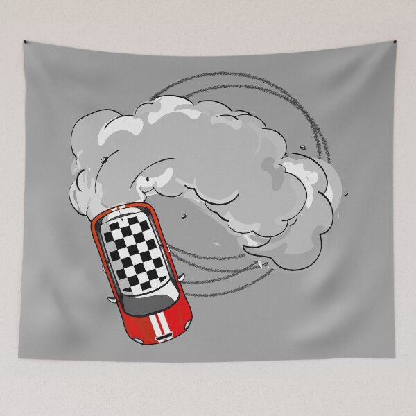Item preview, Drifting British Mini Car designed and sold by HSDESIGNS  SHOP.