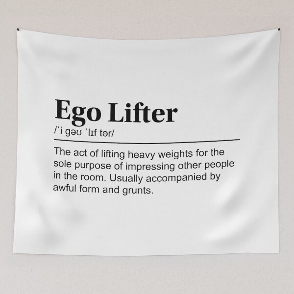 Item preview, Ego Lifter Urban Dictionary Design  designed and sold by GainsGraphics.