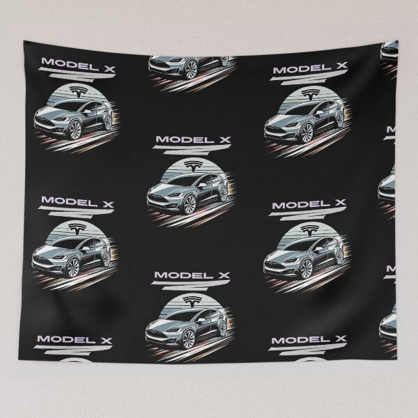 Item preview, Tesla model x designed and sold by TEEJAMBOREE.