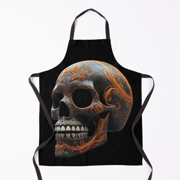 Item preview, extremely detailed and intricate human skull designed and sold by Fantasymachine.