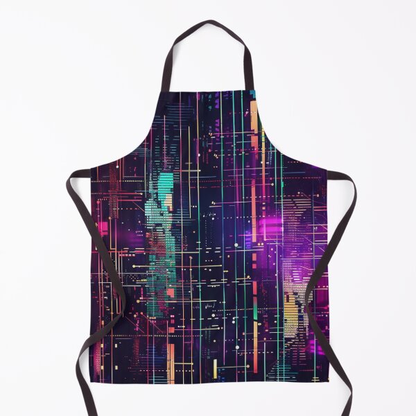 Item preview, Cyberpunk Pattern Glitch Magenta designed and sold by GrinGalore.