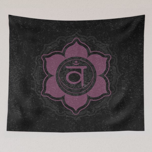 Item preview, Sacral Chakra Mandala - Coal + Beet designed and sold by Irene Estelle.