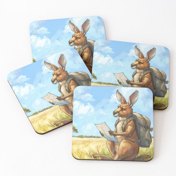 Item preview, Kangaroo Adventure designed and sold by cute-animals99.