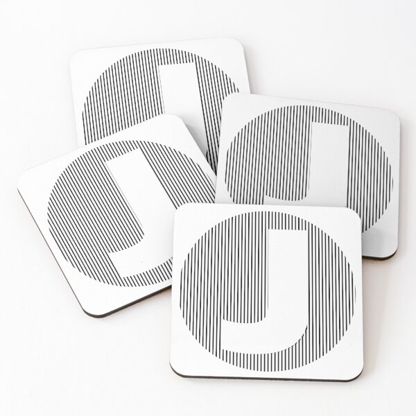 Item preview, LETTER-WHITE-J designed and sold by LionsTeam.