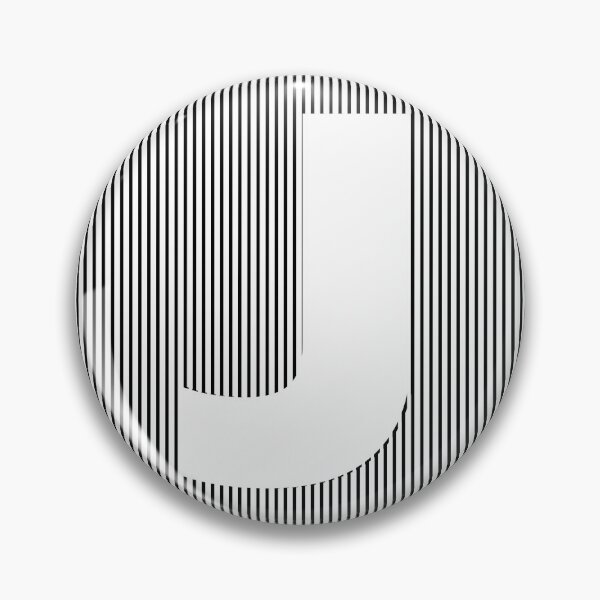 Item preview, LETTER-WHITE-J designed and sold by LionsTeam.