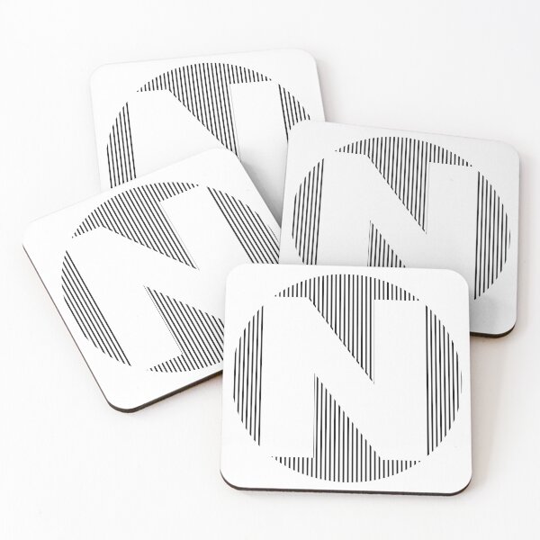 Item preview, LETTER-WHITE-N designed and sold by LionsTeam.